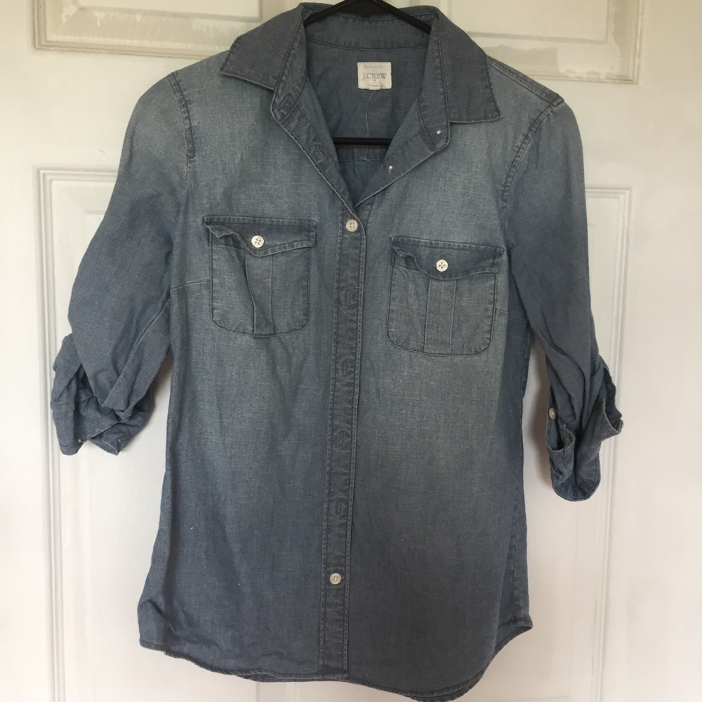 NWOT Jcrew chambray shirt